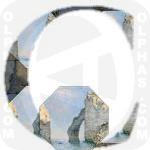 Cliffs at Etretat CMonet 