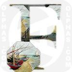 Fishing Boats Beach Saints Maries VanGogh 