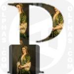 Portrait Lady 1555 Titian 