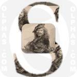 Self-Portrait Leaning on a Stone 1639 Rembrandt 