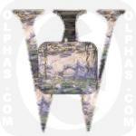 Water Lilies Willow Branches Monet 